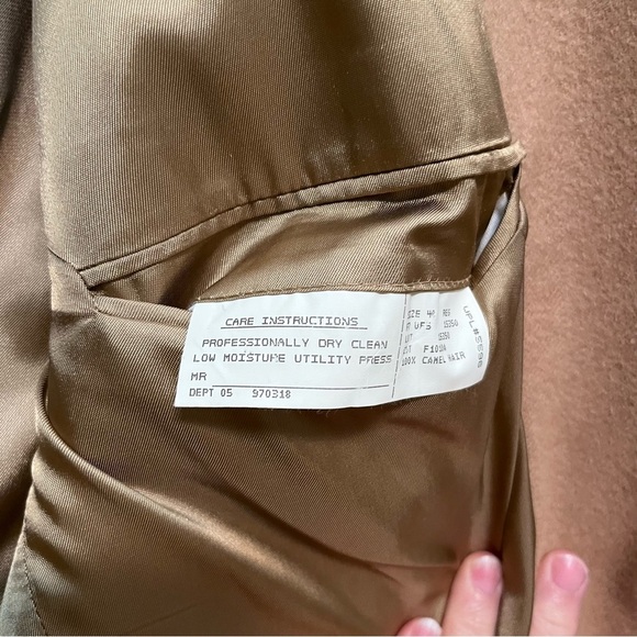 Polo by Ralph Lauren Camel Hair Jacket Size 48R - Picture 11 of 12